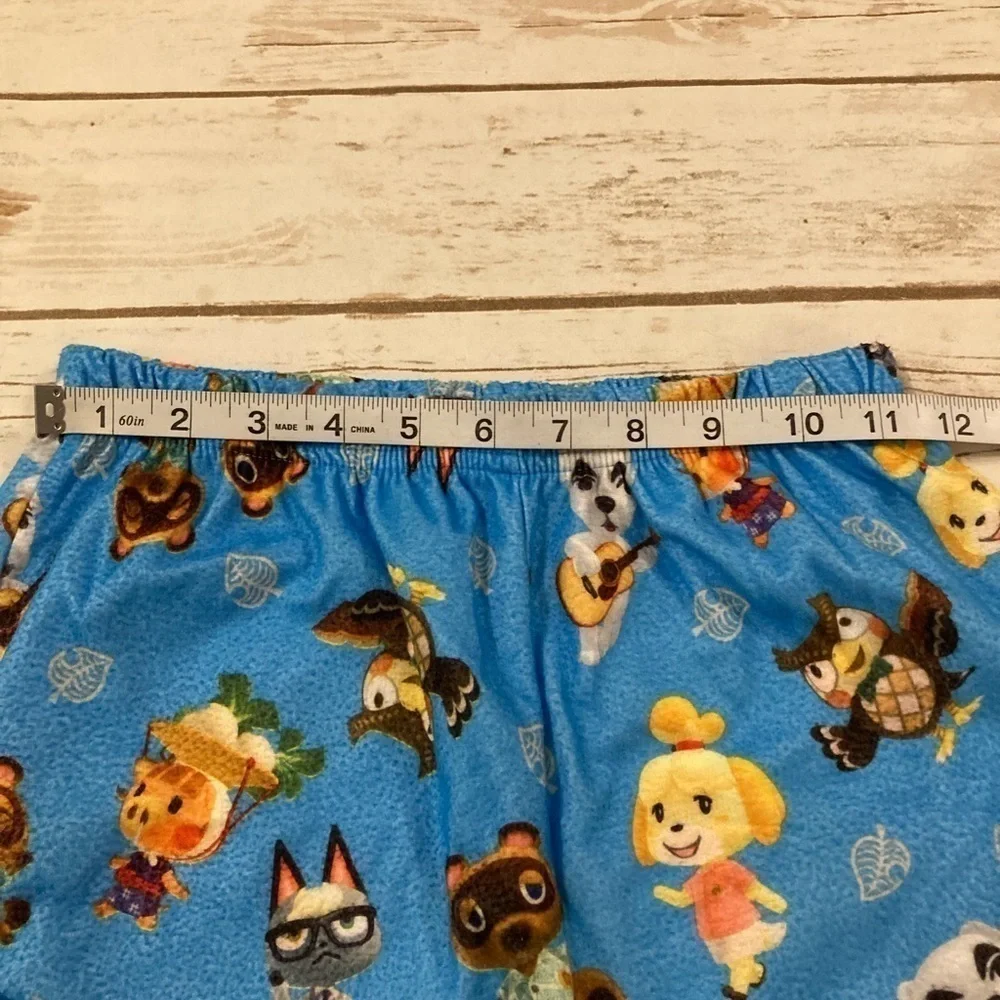 Animal Crossing Boys Youth Pajamas Set Medium